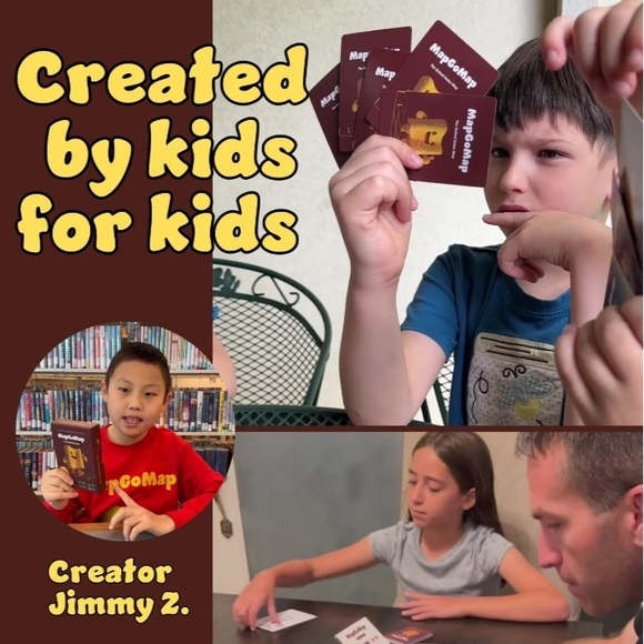 MapGoMap Map Memory Card Game USA Geography Learning - Picture 2 of 6